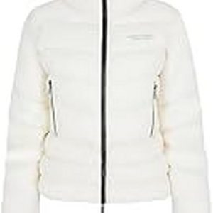 Emporio Armani Women's Limited Edition We Beat as One Funnel Neck Puffer Jacket